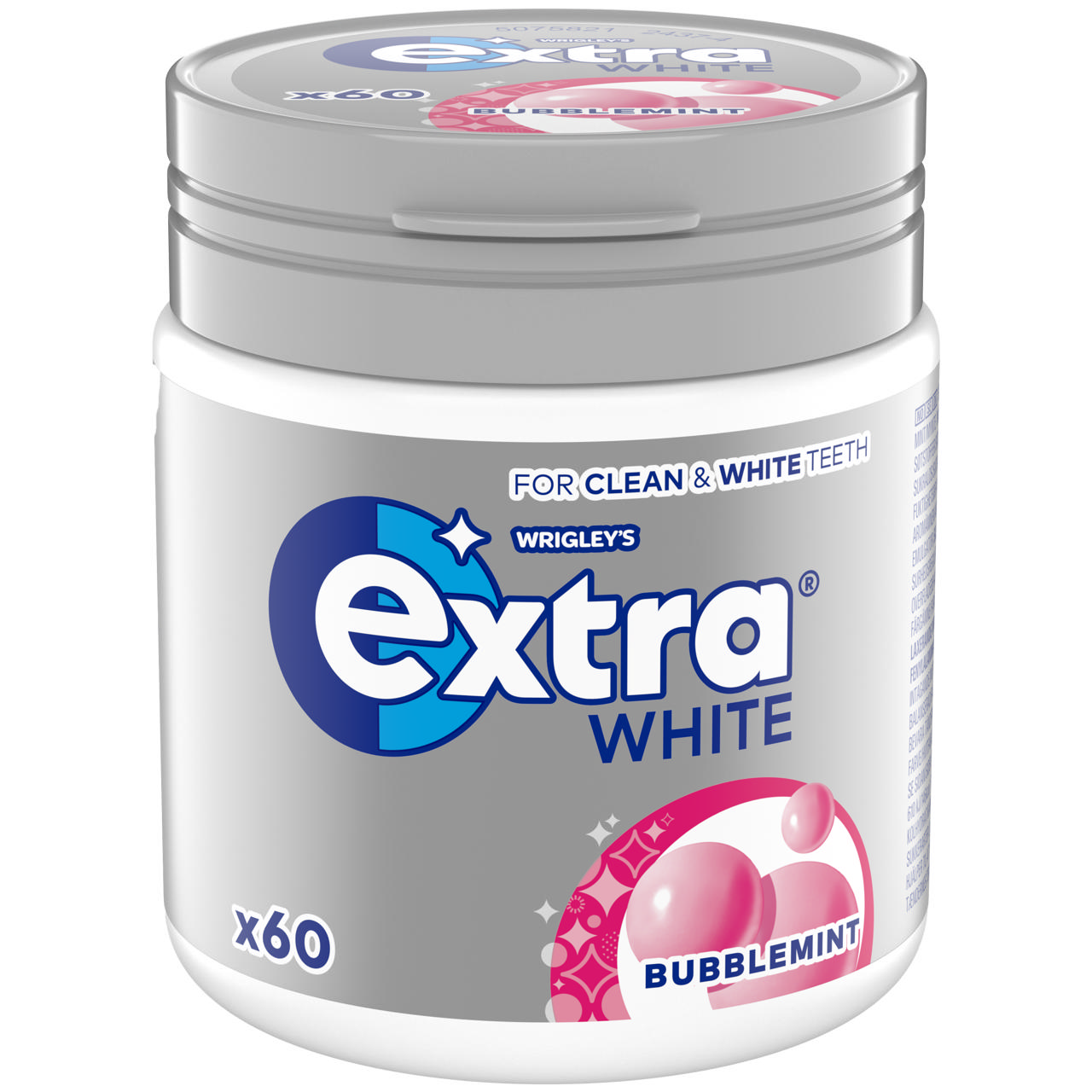 Extra Burk White Bubblemint 84g
