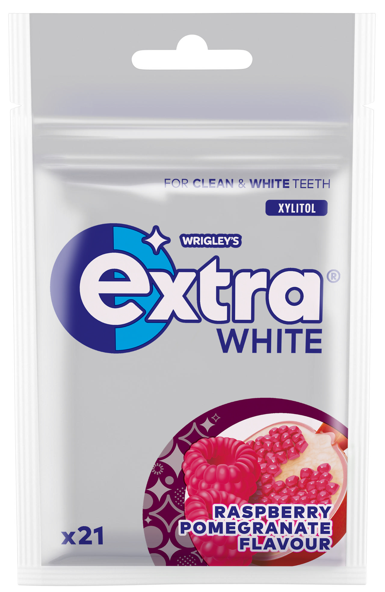 Extra White Raspberry Pomegranate 29g