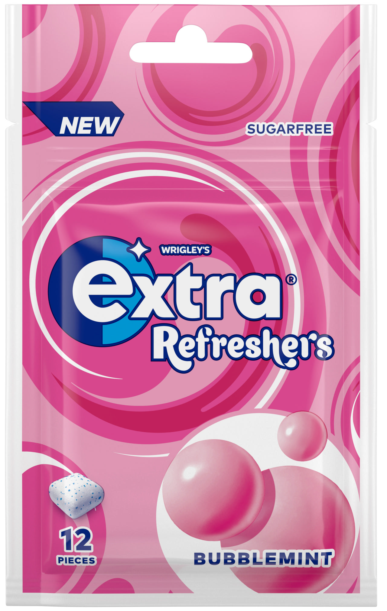 Extra Refresh Bubblemint 26g