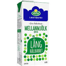 Mellanmjölk Laktosfri Långh 1L