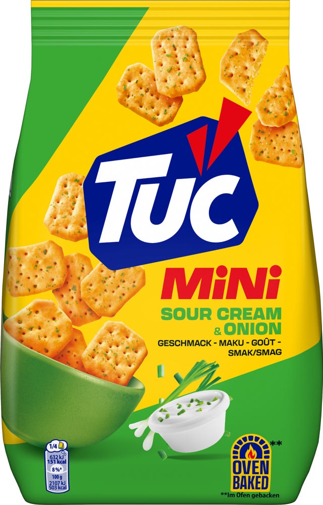 TUC Mini Sourcream & Onion 120g