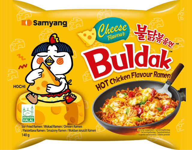 SAMYANG HOT CHICKEN CHEESE 140G