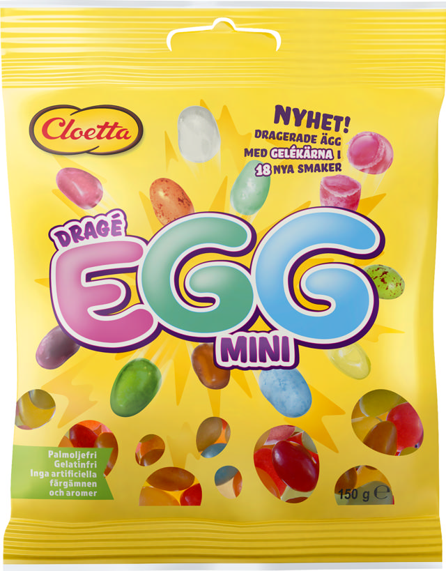 CLO DRAGE EGG MINI 150G