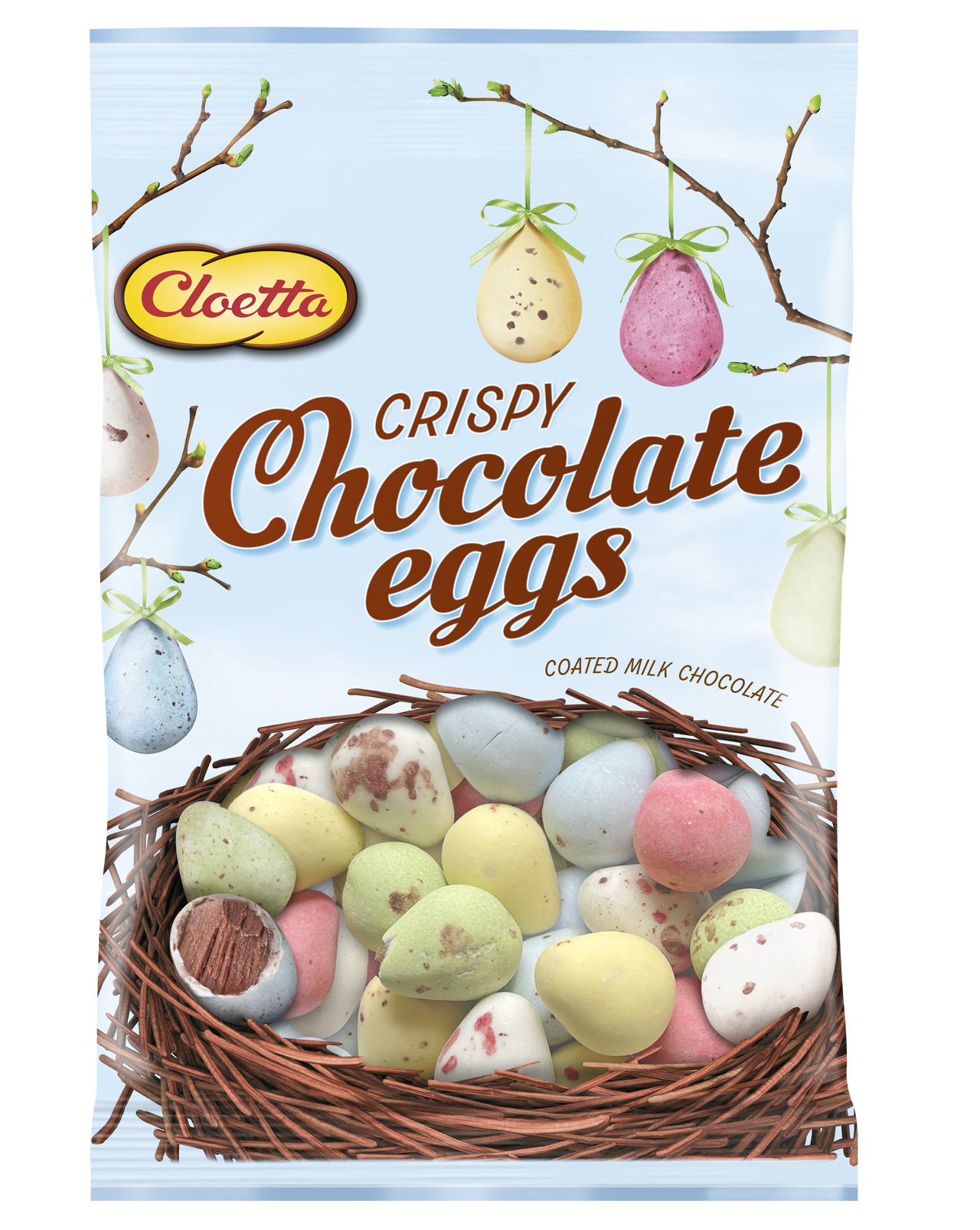CLO CRISPY CHOCO EGGS 110