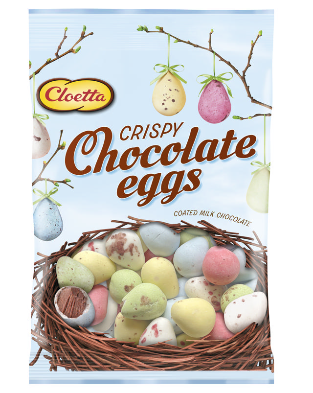 CLO CRISPY CHOCO EGGS 110