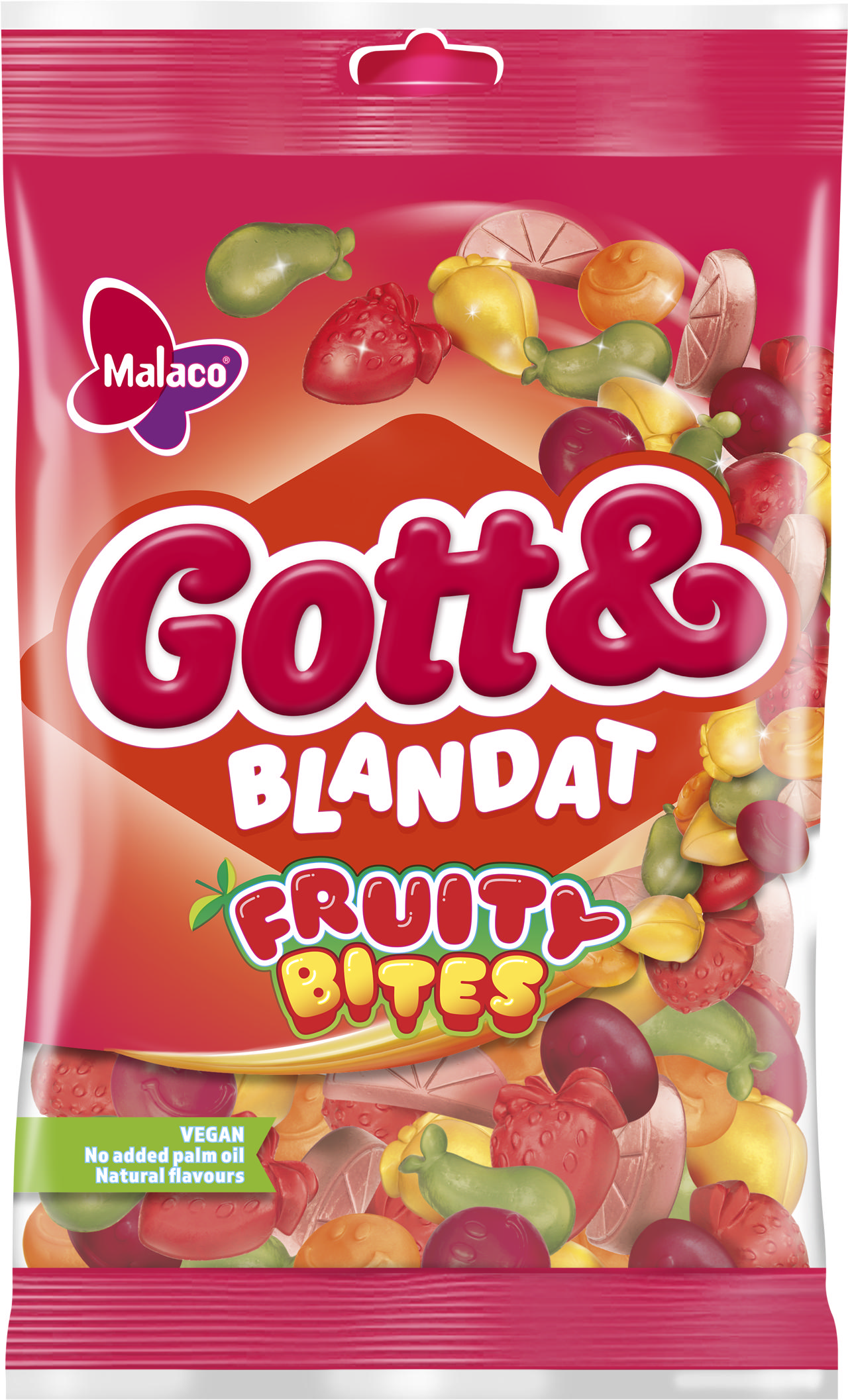Gott&Blandat Fruity Bites 130g